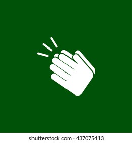 clap icon. clap sign