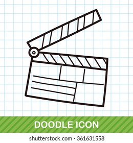 Clapboard  doodle