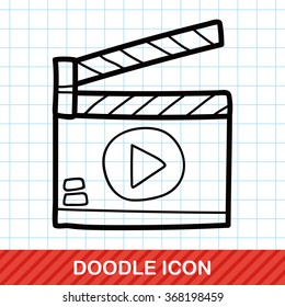 Clapboard  doodle