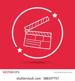 Clapboard  doodle