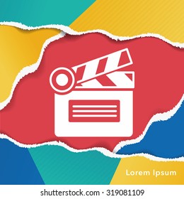 clapboard icon