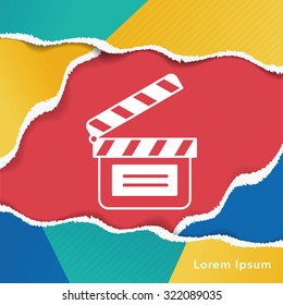 clapboard icon