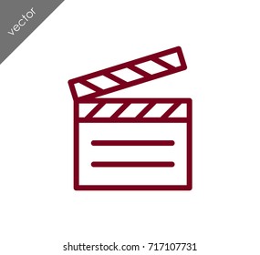 Clapboard icon