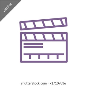 Clapboard icon
