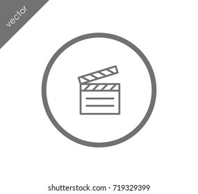 Clapboard icon