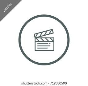 Clapboard icon