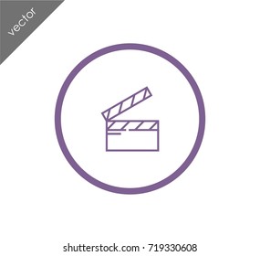 Clapboard icon