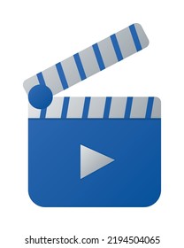 icono de tablero de anuncios sobre fondo blanco