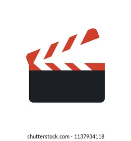 clapboard vector icon