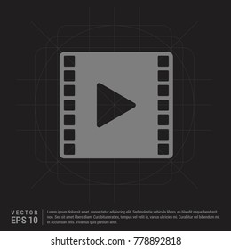 Clapper board icon
