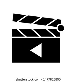 Clapper board icon vector design templates
