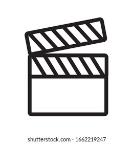 diseño de ilustración vectorial de icono de estilo de línea de placa de cierre