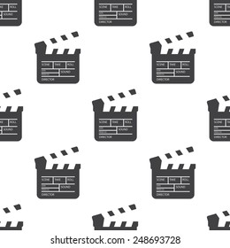 Clapper board pattern.