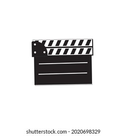 clapper film. film clapper icon