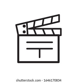 Colección de iconos CLAPPER, estilo moderno