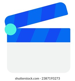 Klapper-Symbol für Web, UIUX, Infografik usw.
