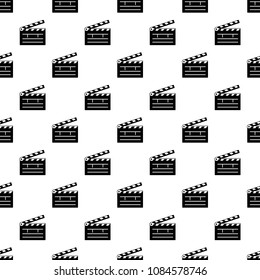 Clapper pattern vector seamless repeating for any web design