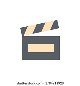 Cartel, icono del cine. Elementos de vector de color simples de las actividades culturales iconos para ui y ux, sitio web o aplicación móvil