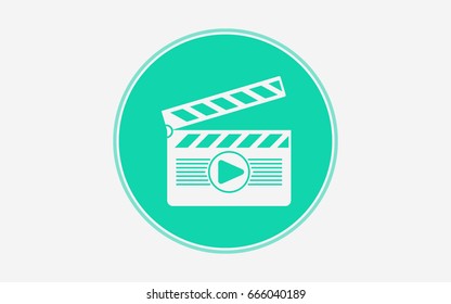 Clapperboard icon