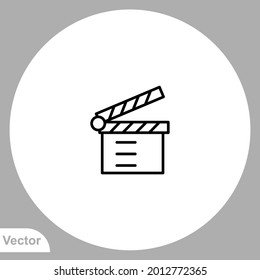 Vector de signo de icono de cartón, símbolo, ilustración de logotipo para web y móvil
