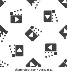 Clapperboard pattern. 