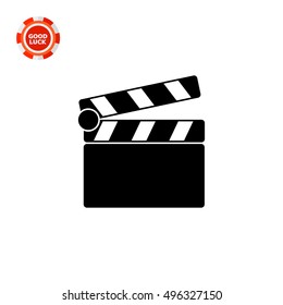 Clapperboard simple icon