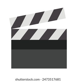 Clapperboard Vector Flat Icon Design