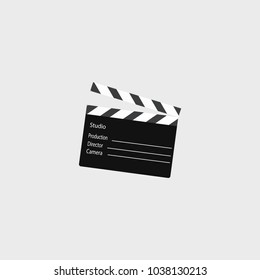 Clapperboard vector illustration