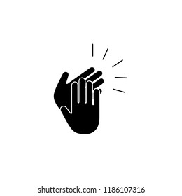 clapping hand icon