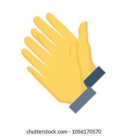 clapping hand sign 