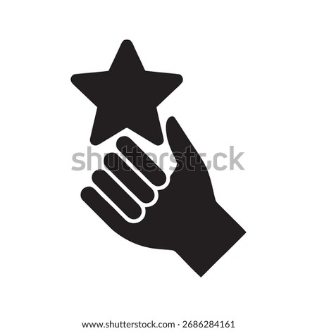 Clapping hands icon for applause appreciation praise success support recognition congratulations achievement celebration bravo thank you symbol design