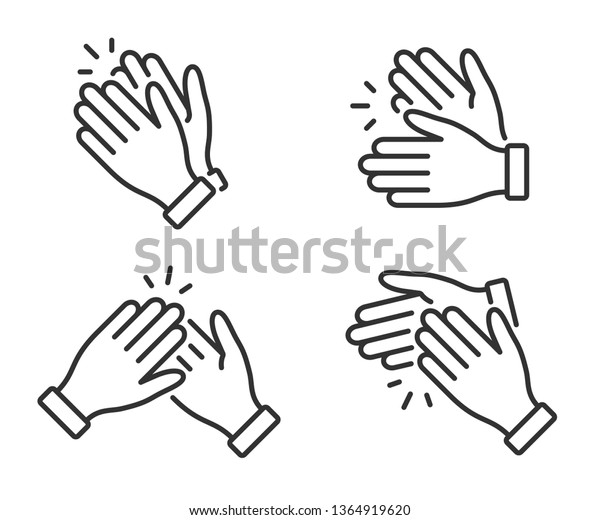 clapping hands icon