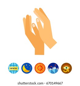 Clapping Hands Vector Icon