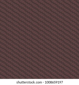 Claret wool blanket with jagged diagonal stripes. Closeup of twill texture. Abstract vector.