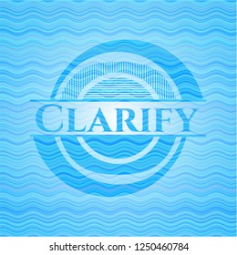 Clarify water representation badge background.