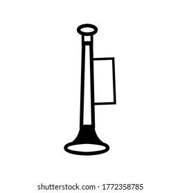 Clarinet icon or logo isolated sign symbol vector illustration - high quality black style vector icons
