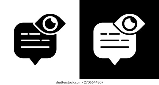 Ilustración vectorial de icono de claridad. Diseño De Estilo Plano Creado Para Una Flexibilidad Creativa En Versiones Claras Y Oscuras.