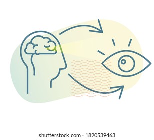 Clarity in Thinking Process - Icon as EPS 10 File