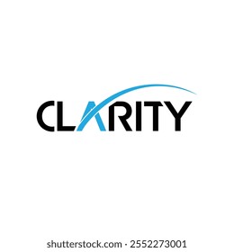 CLARITY Typografie Logo Design Idee