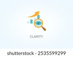Clarity Vector Or Logo Sign Symbol Illustration
