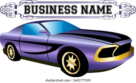 Clasic Car is logo design that is suitable for automotive business