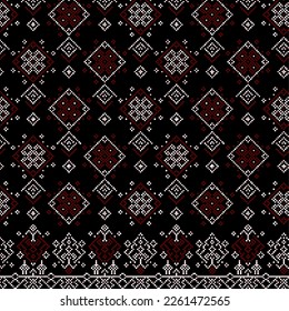 Clasic Indonesian Premium Batik Sogan Pattern