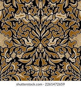 Clasic Indonesian Premium Batik Sogan Pattern