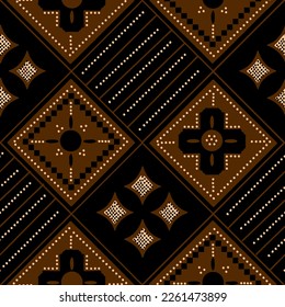 Clasic Indonesian Premium Batik Sogan Pattern