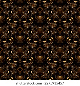 Clasic Indonesian Premium Batik Sogan Pattern