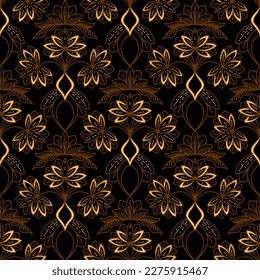 Clasic Indonesian Premium Batik Sogan Pattern