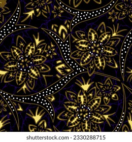 Clasic Indonesian Premium Batik Sogan Pattern