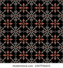 Clasic Indonesian Premium Batik Sogan Pattern