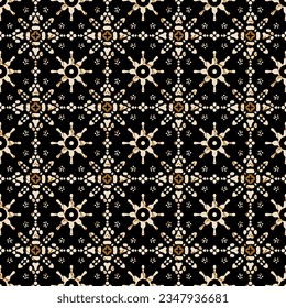 Clasic Indonesian Premium Batik Sogan Pattern