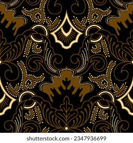 Clasic Indonesian Premium Batik Sogan Pattern